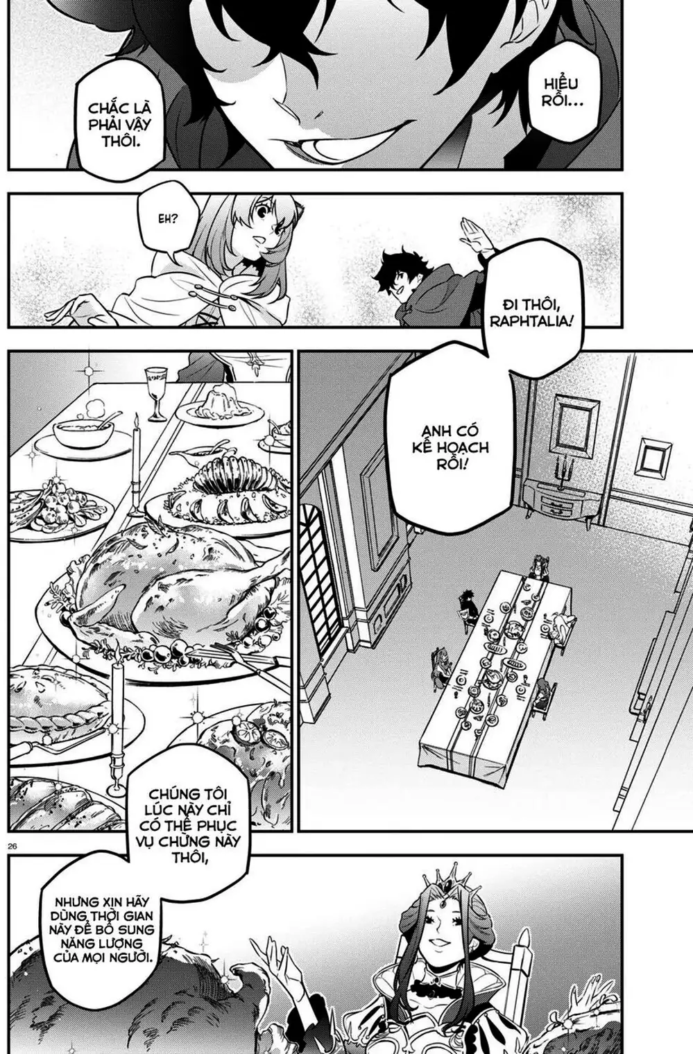 Truyện Tranh Sự Trỗi Dậy Của Anh Hùng Khiên trang 6