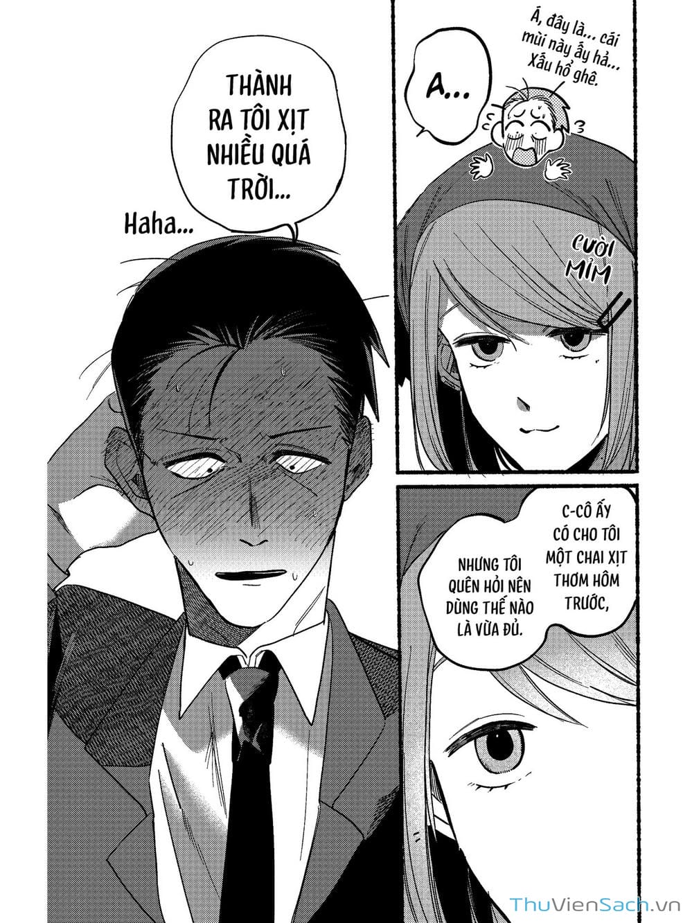 Truyện Tranh Tại Phía Sau Siêu Thị Cùng Em Hút Thuốc - Suupaa No Ura Yani Suu Hanashi trang 4