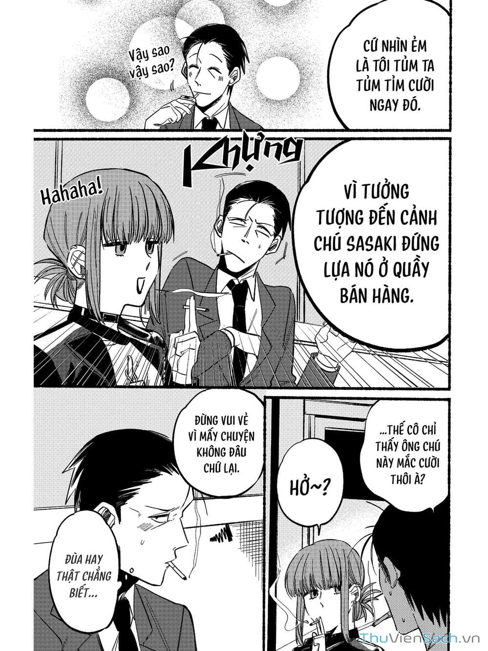 Truyện Tranh Tại Phía Sau Siêu Thị Cùng Em Hút Thuốc - Suupaa No Ura Yani Suu Hanashi trang 4