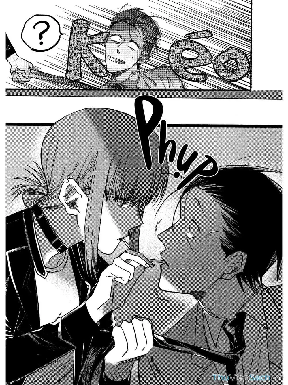 Truyện Tranh Tại Phía Sau Siêu Thị Cùng Em Hút Thuốc - Suupaa No Ura Yani Suu Hanashi trang 4