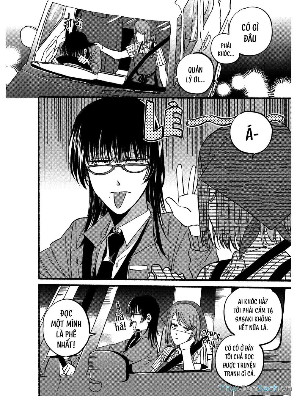 Truyện Tranh Tại Phía Sau Siêu Thị Cùng Em Hút Thuốc - Suupaa No Ura Yani Suu Hanashi trang 4