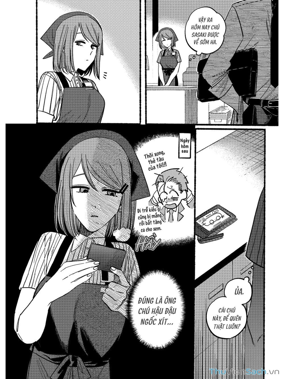 Truyện Tranh Tại Phía Sau Siêu Thị Cùng Em Hút Thuốc - Suupaa No Ura Yani Suu Hanashi trang 4