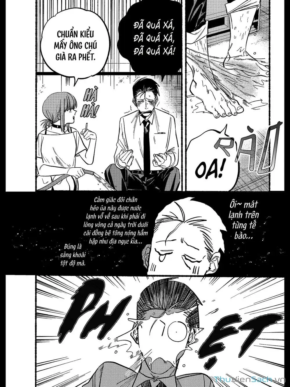 Truyện Tranh Tại Phía Sau Siêu Thị Cùng Em Hút Thuốc - Suupaa No Ura Yani Suu Hanashi trang 4