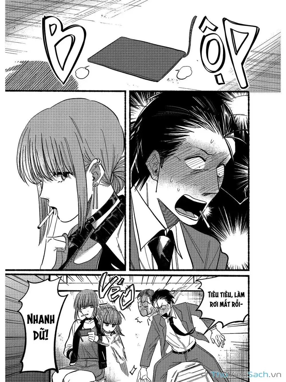 Truyện Tranh Tại Phía Sau Siêu Thị Cùng Em Hút Thuốc - Suupaa No Ura Yani Suu Hanashi trang 4