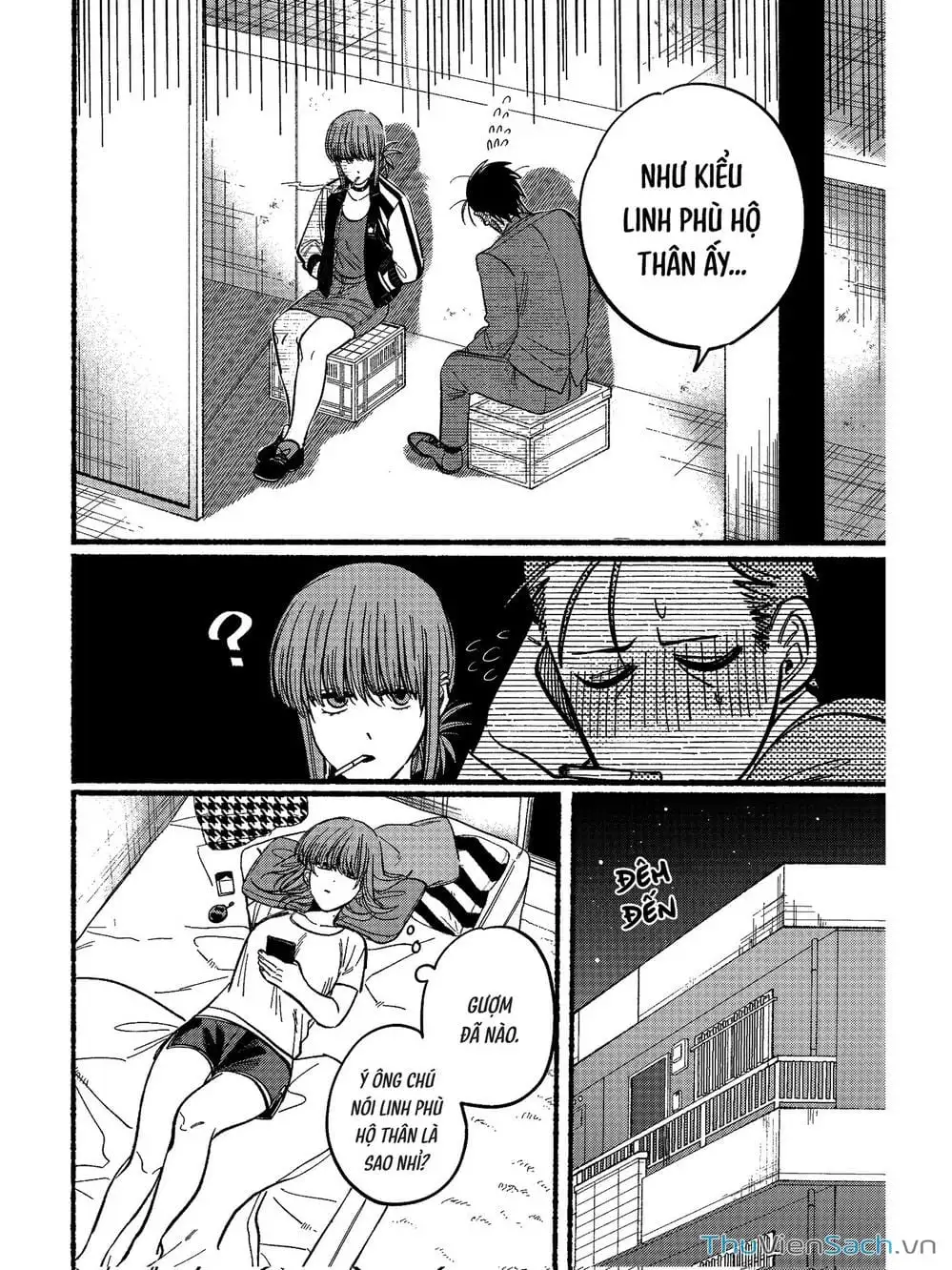 Truyện Tranh Tại Phía Sau Siêu Thị Cùng Em Hút Thuốc - Suupaa No Ura Yani Suu Hanashi trang 4