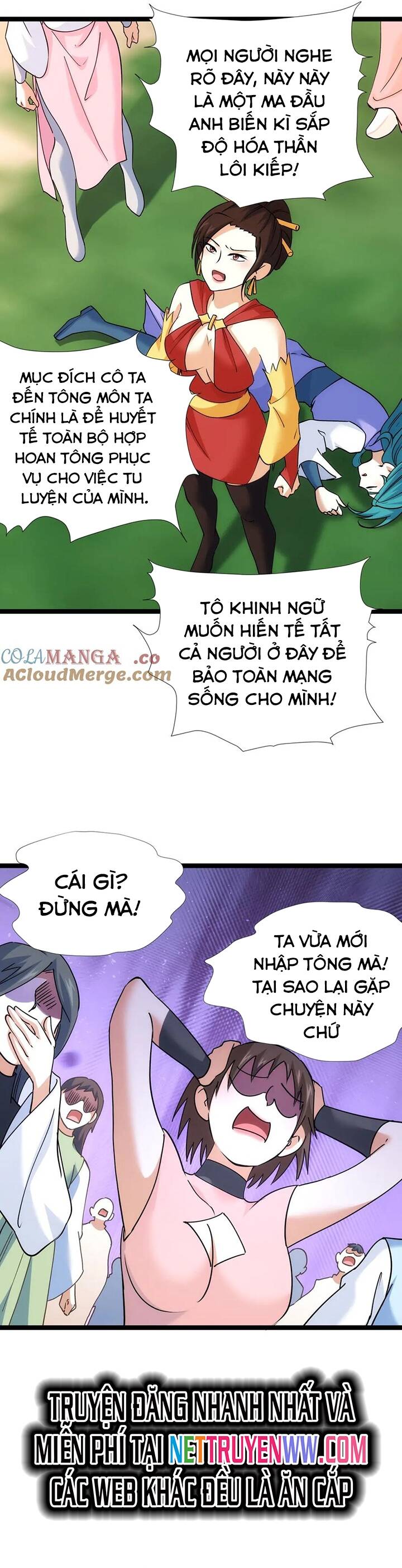 Truyện Tranh Ta Đoạt Xá Người Chơi Hệ Thống trang 7