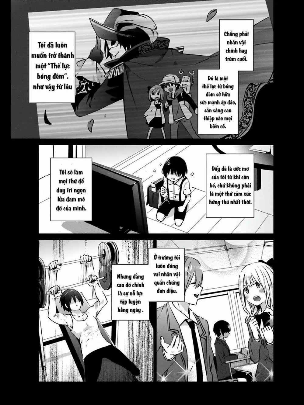 Truyện Tranh Ta Muốn Trở Thành Chúa Tể Bóng Tối! trang 5