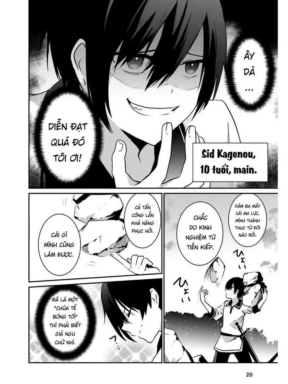 Truyện Tranh Ta Muốn Trở Thành Chúa Tể Bóng Tối! trang 5