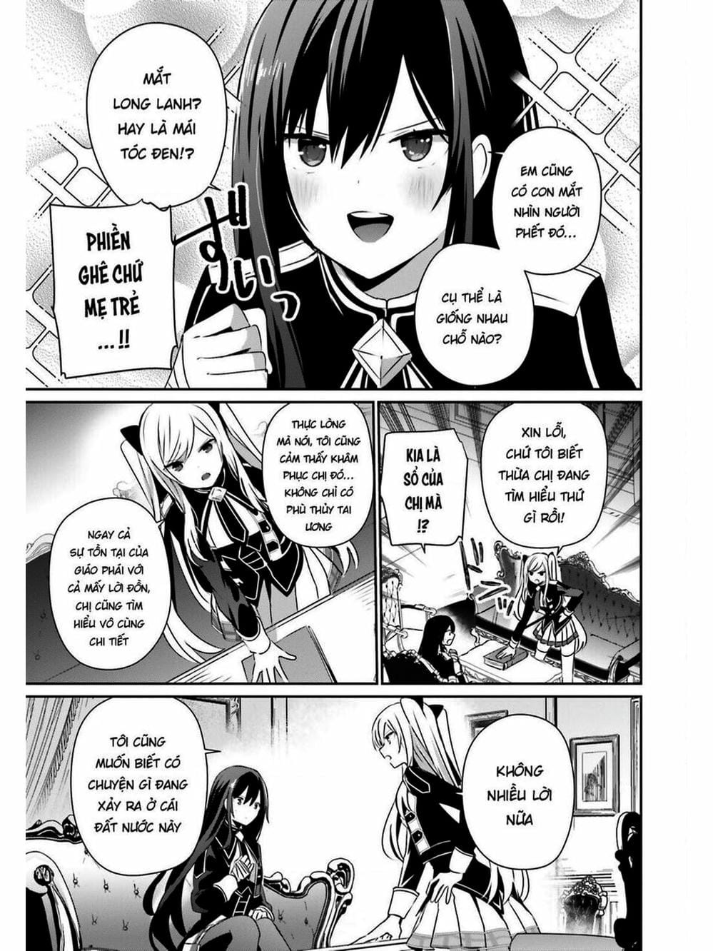 Truyện Tranh Ta Muốn Trở Thành Chúa Tể Bóng Tối! trang 5