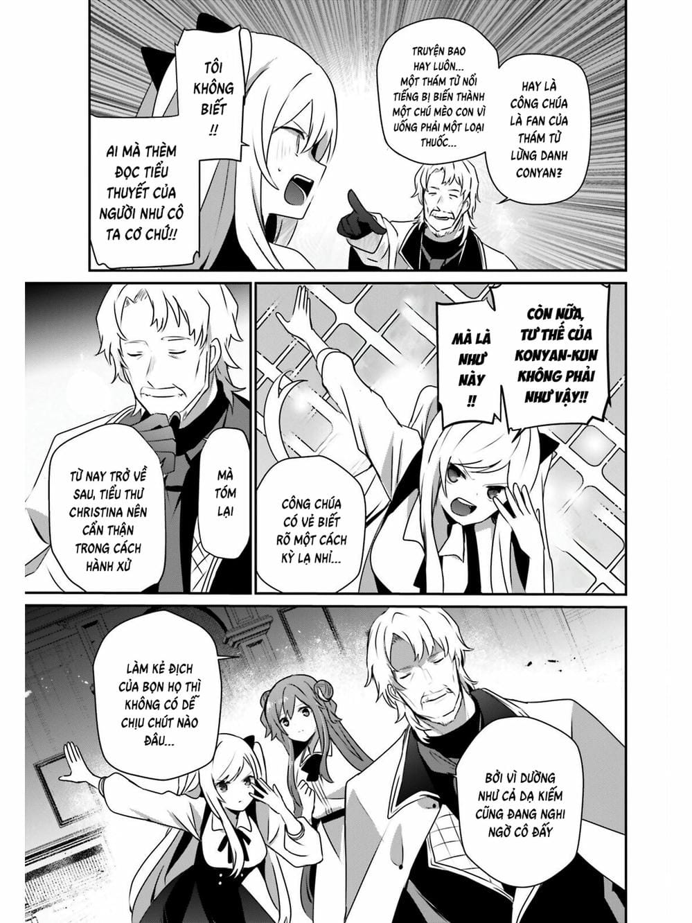 Truyện Tranh Ta Muốn Trở Thành Chúa Tể Bóng Tối! trang 5