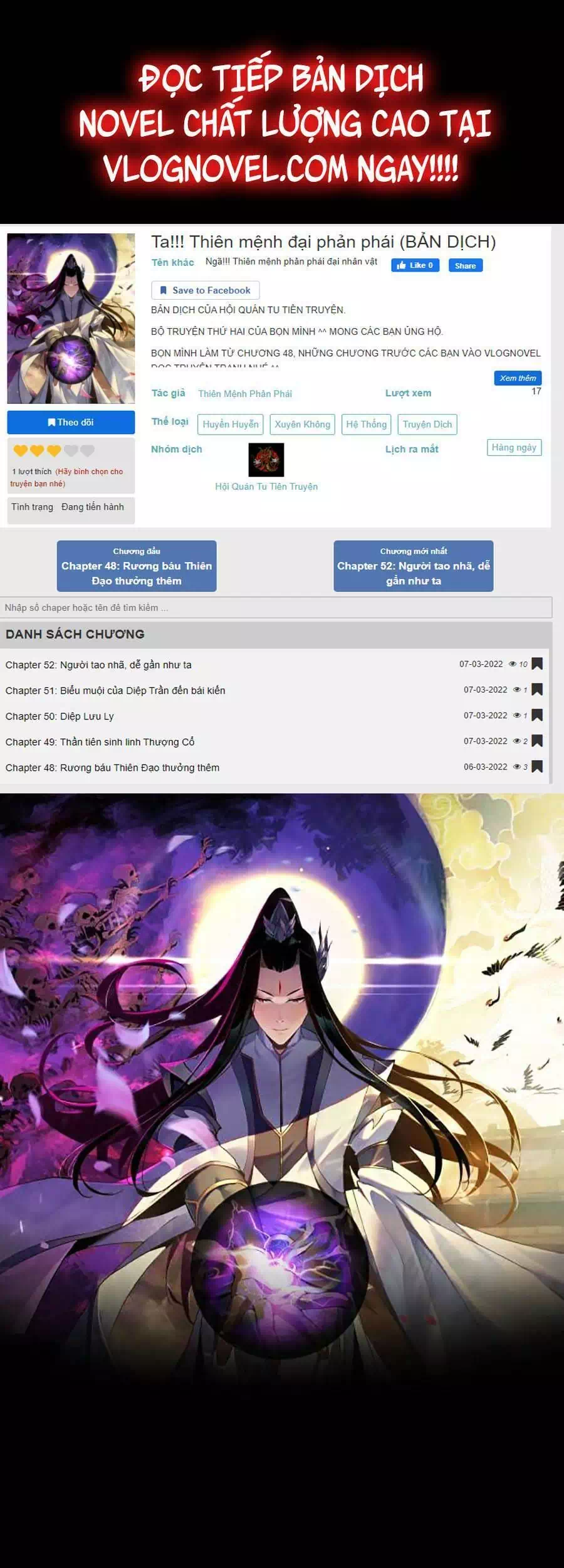 Truyện Tranh Ta Trời Sinh Đã Là Nhân Vật Phản Diện trang 8