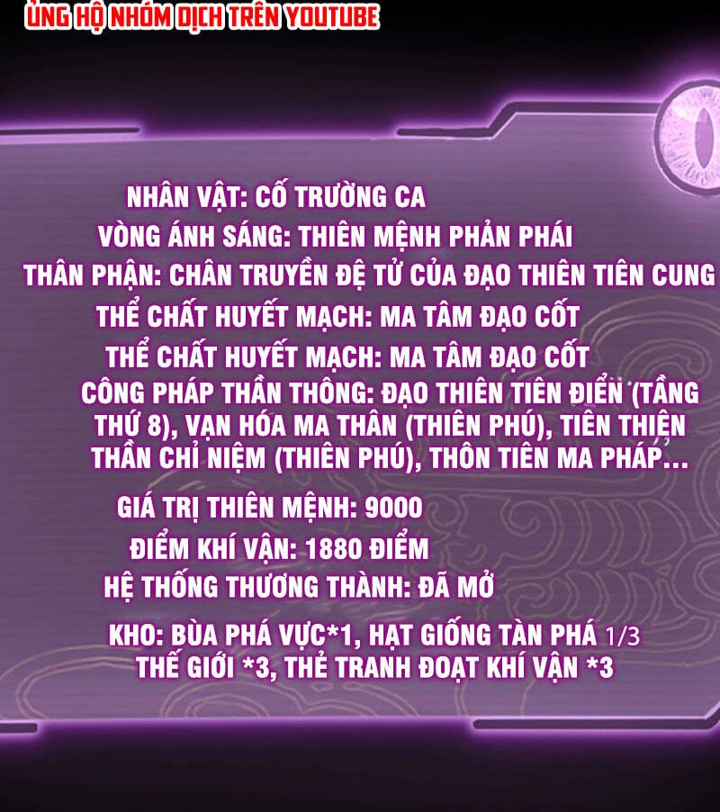Truyện Tranh Ta Trời Sinh Đã Là Nhân Vật Phản Diện trang 8