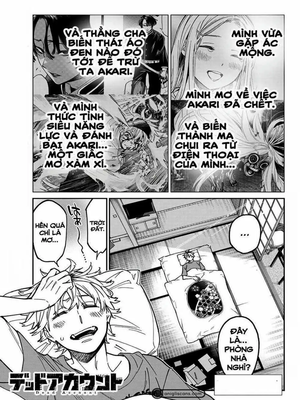 Truyện Tranh Tài Khoản Ma Quái - Shikabanegari trang 8