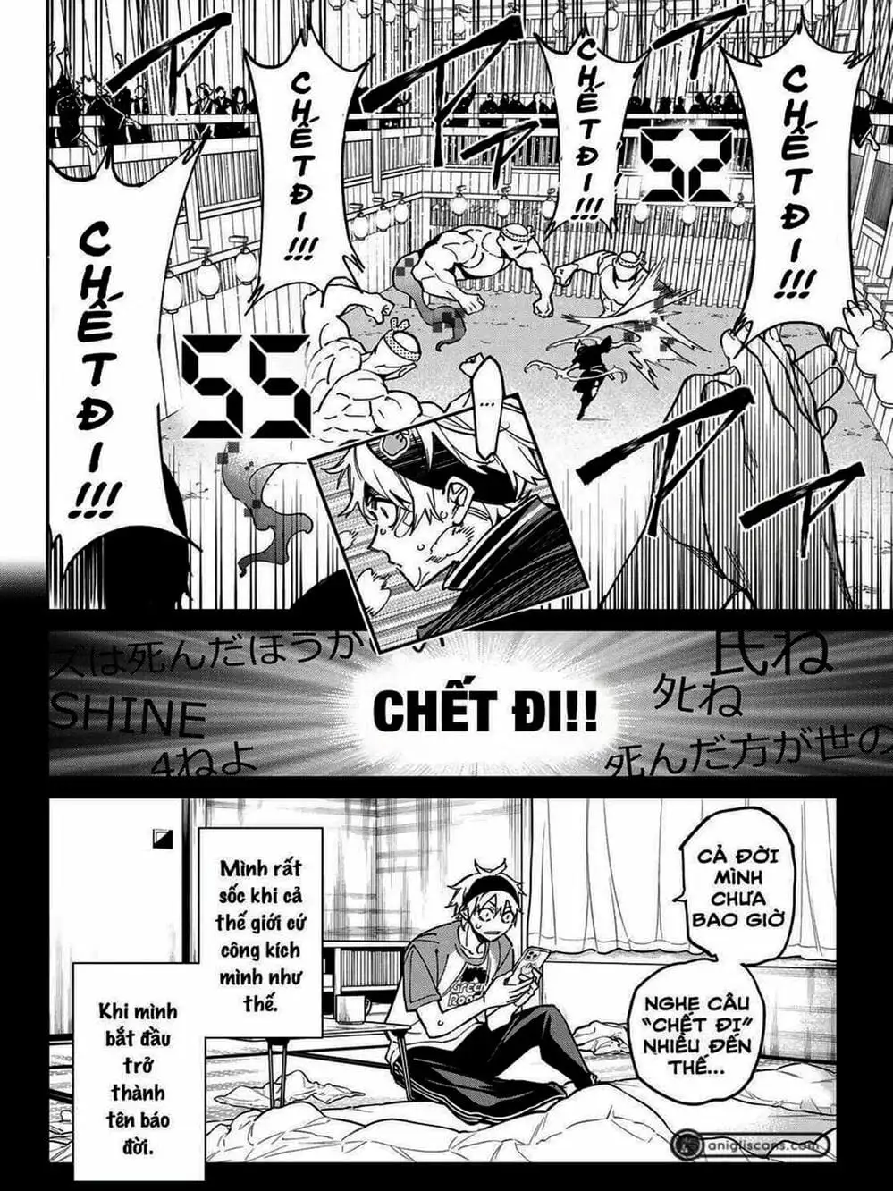 Truyện Tranh Tài Khoản Ma Quái - Shikabanegari trang 8