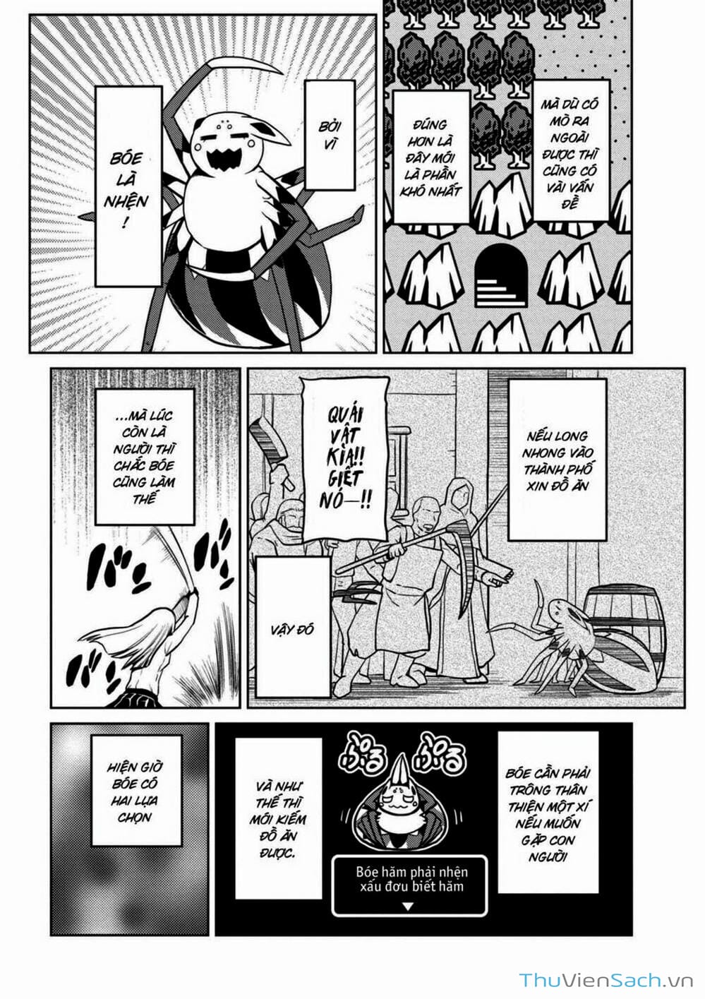 Truyện Tranh Tái Sinh Thành Nhện trang 6