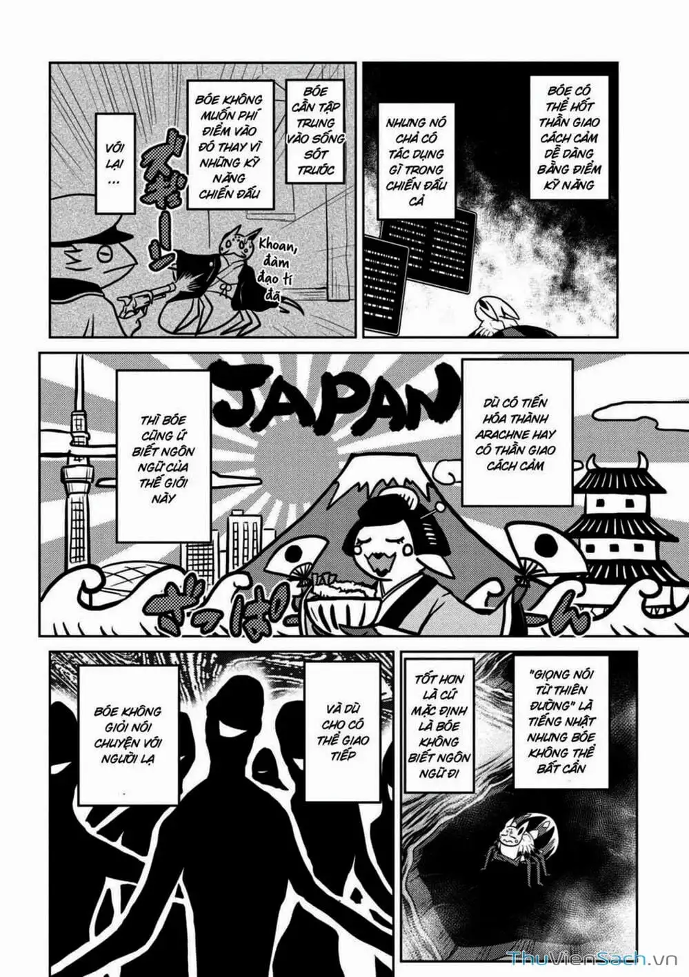 Truyện Tranh Tái Sinh Thành Nhện trang 6