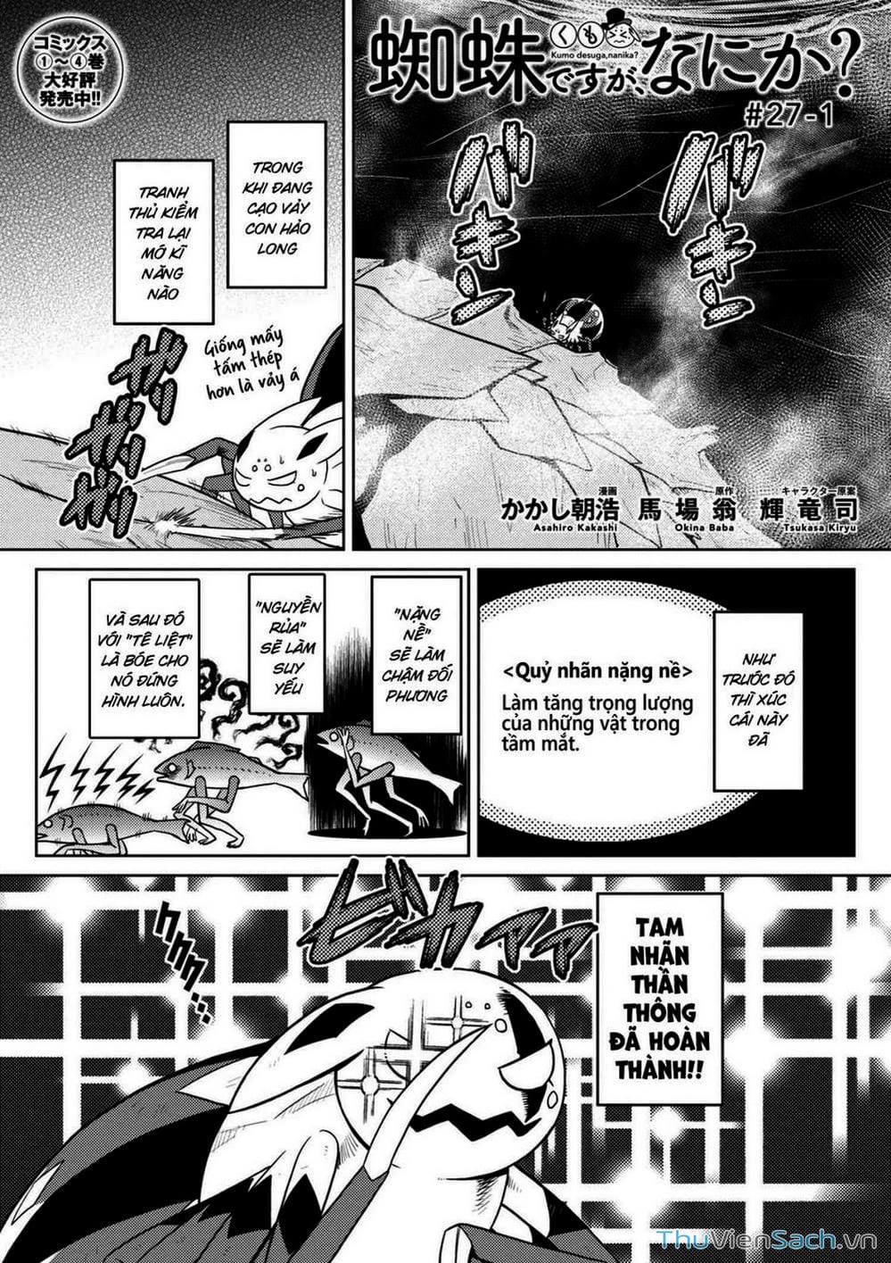 Truyện Tranh Tái Sinh Thành Nhện trang 6