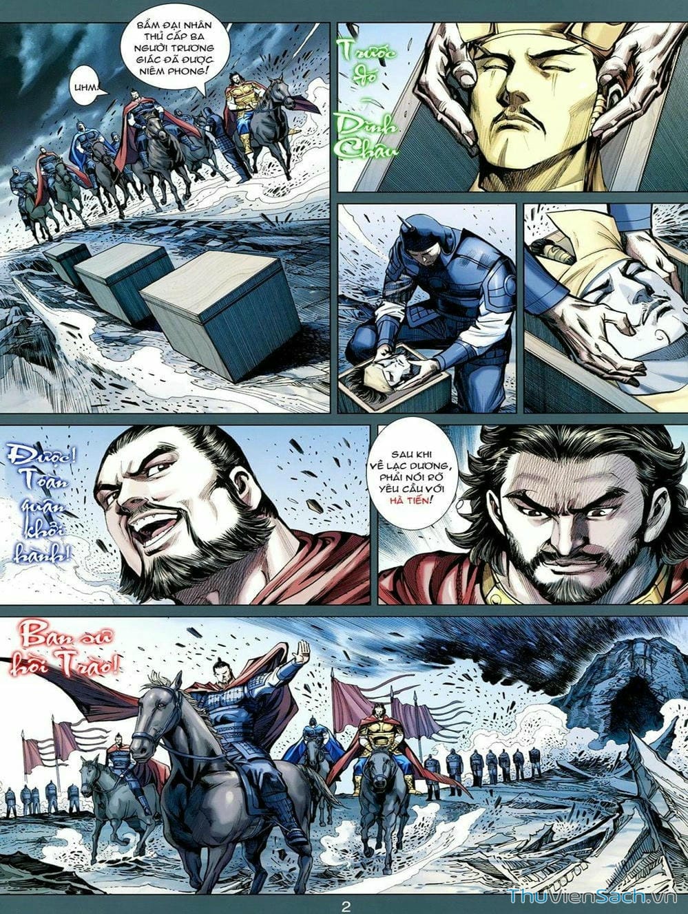 Truyện Tranh Thiên Tử Truyền Kỳ: Tam Quốc Kiêu Hoàng trang 2