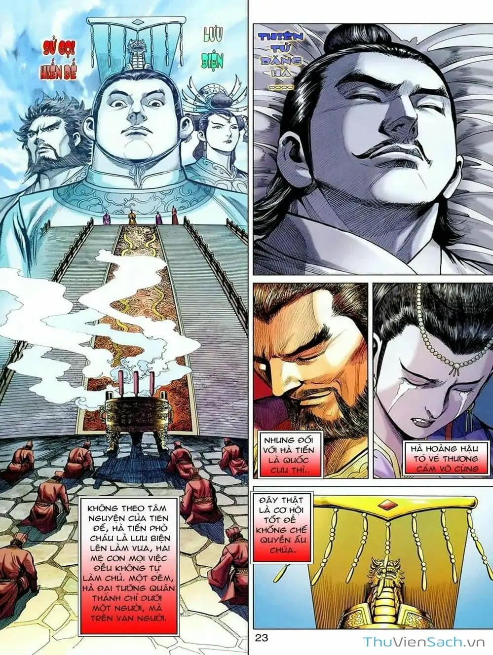 Truyện Tranh Thiên Tử Truyền Kỳ: Tam Quốc Kiêu Hoàng trang 2