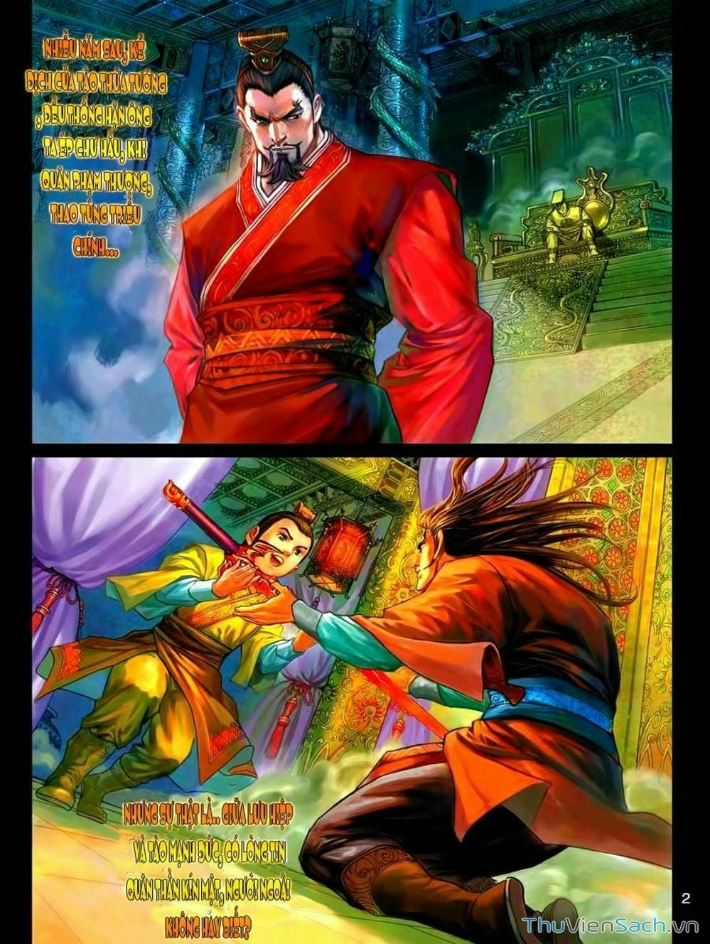 Truyện Tranh Thiên Tử Truyền Kỳ: Tam Quốc Kiêu Hoàng trang 2