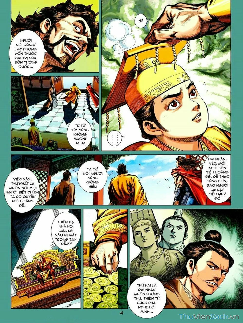 Truyện Tranh Thiên Tử Truyền Kỳ: Tam Quốc Kiêu Hoàng trang 2