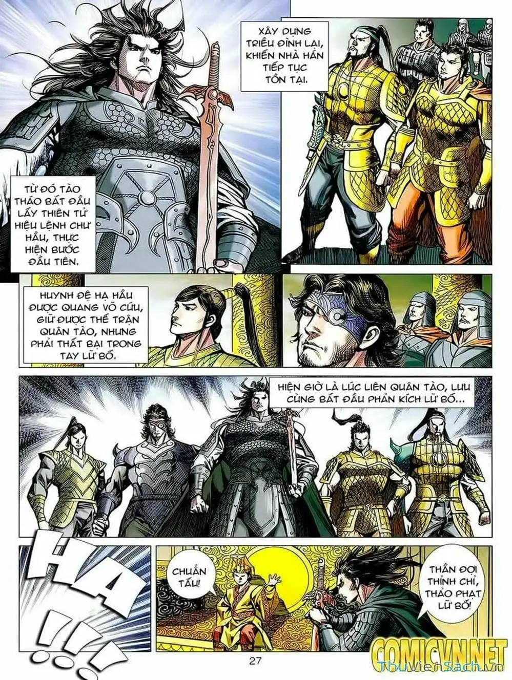 Truyện Tranh Thiên Tử Truyền Kỳ: Tam Quốc Kiêu Hoàng trang 2