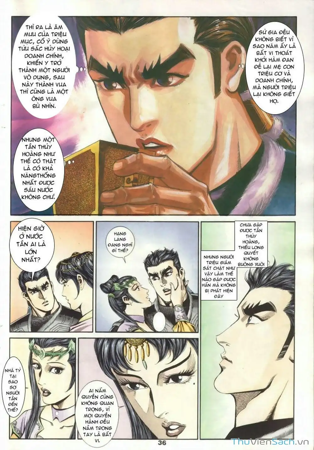 Truyện Tranh Tầm Tần Ký trang 3