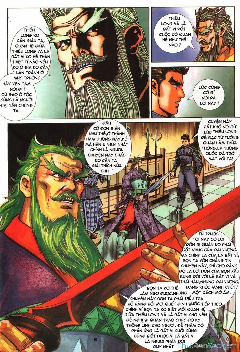 Truyện Tranh Tầm Tần Ký trang 3