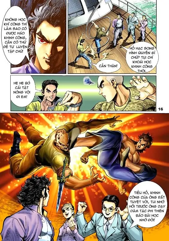 Truyện Tranh Tân Tác Long Hổ Môn trang 4
