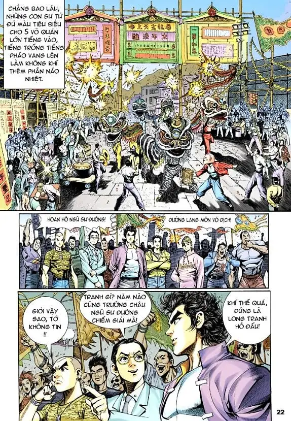 Truyện Tranh Tân Tác Long Hổ Môn trang 4