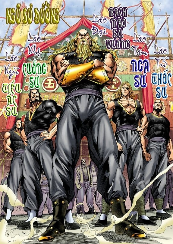 Truyện Tranh Tân Tác Long Hổ Môn trang 4