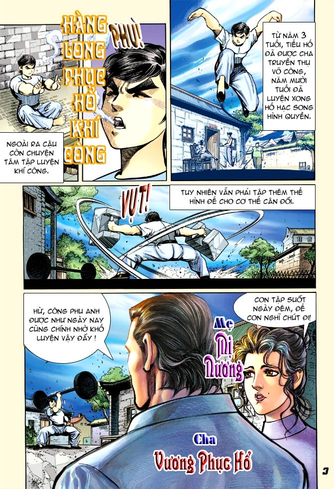 Truyện Tranh Tân Tác Long Hổ Môn trang 4