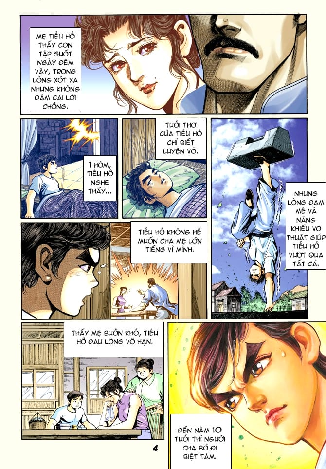 Truyện Tranh Tân Tác Long Hổ Môn trang 4