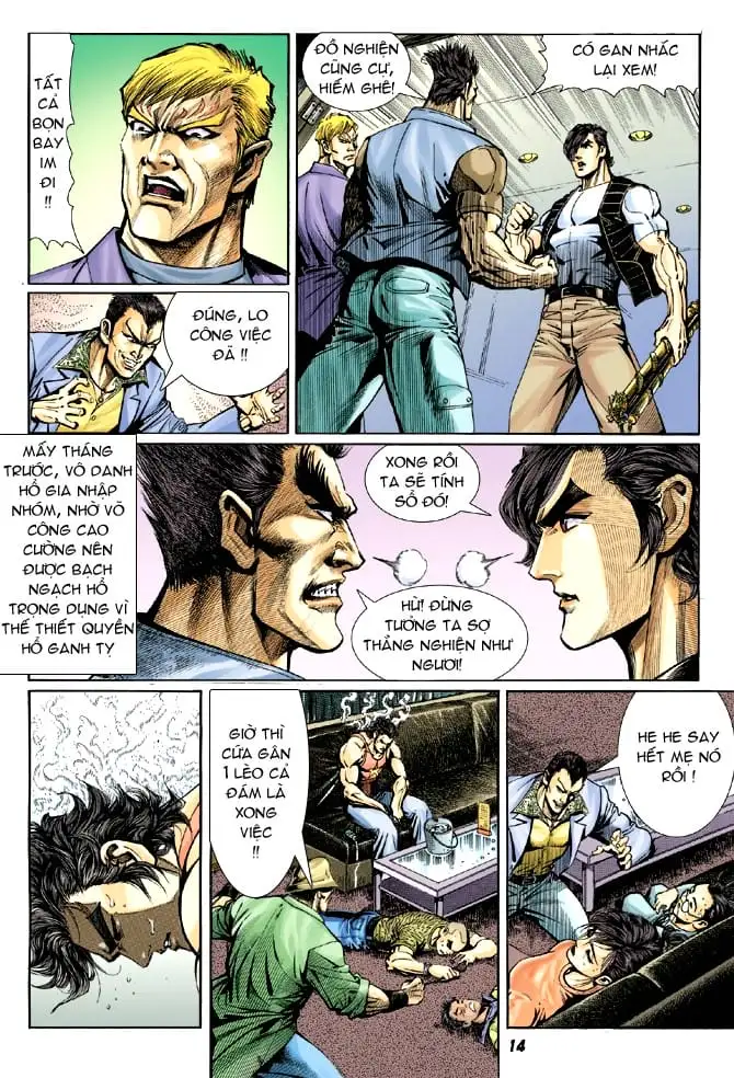 Truyện Tranh Tân Tác Long Hổ Môn trang 4