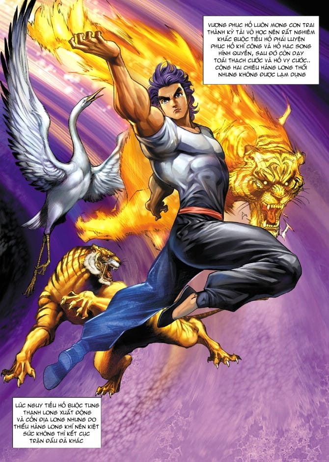Truyện Tranh Tân Tác Long Hổ Môn trang 4