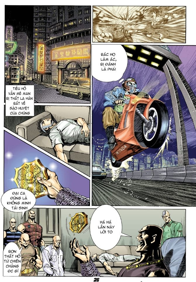 Truyện Tranh Tân Tác Long Hổ Môn trang 4