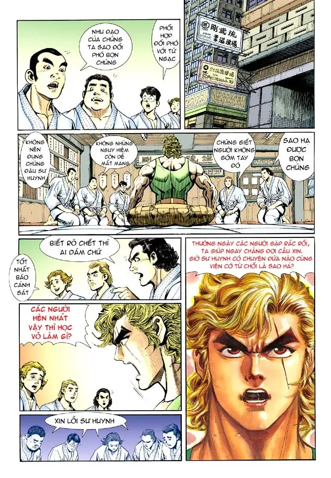 Truyện Tranh Tân Tác Long Hổ Môn trang 4