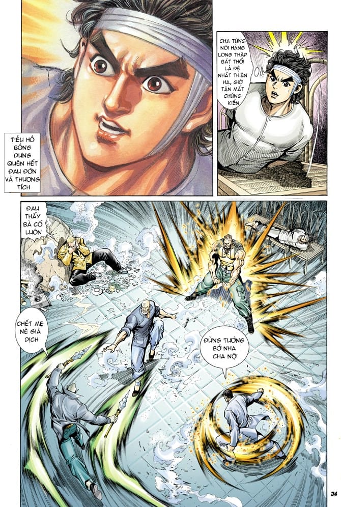 Truyện Tranh Tân Tác Long Hổ Môn trang 4