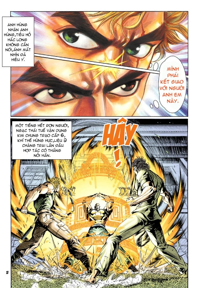 Truyện Tranh Tân Tác Long Hổ Môn trang 4