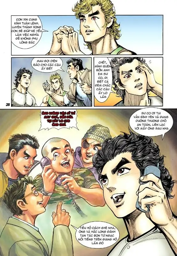 Truyện Tranh Tân Tác Long Hổ Môn trang 4