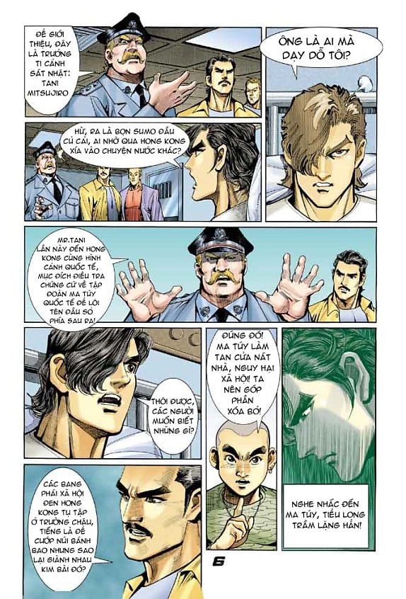 Truyện Tranh Tân Tác Long Hổ Môn trang 4