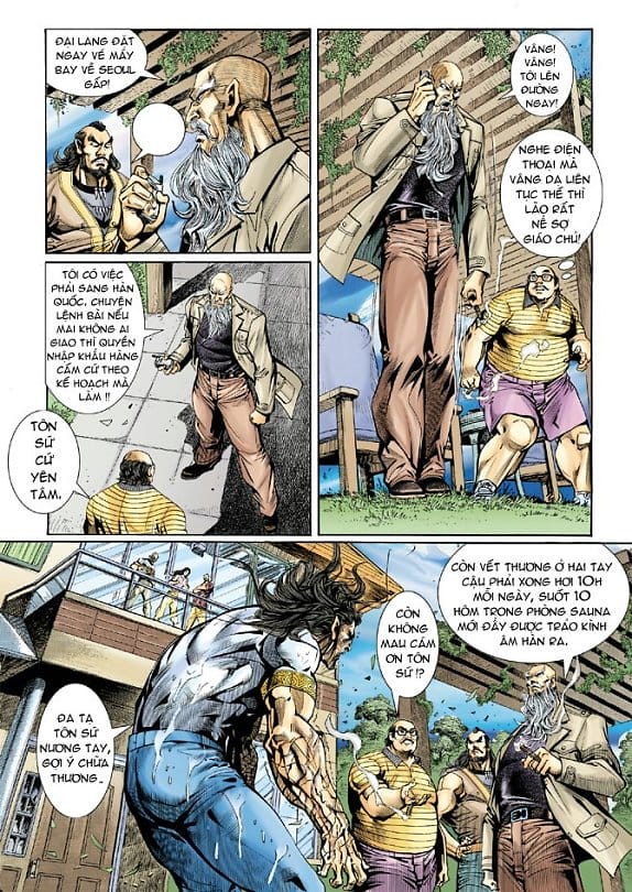 Truyện Tranh Tân Tác Long Hổ Môn trang 4