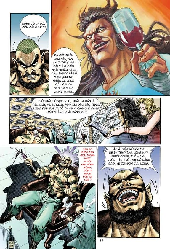 Truyện Tranh Tân Tác Long Hổ Môn trang 4