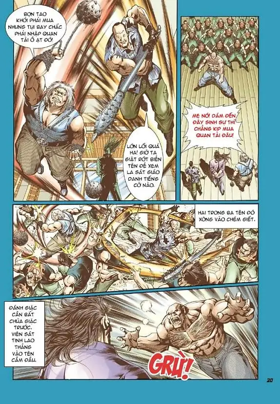 Truyện Tranh Tân Tác Long Hổ Môn trang 4