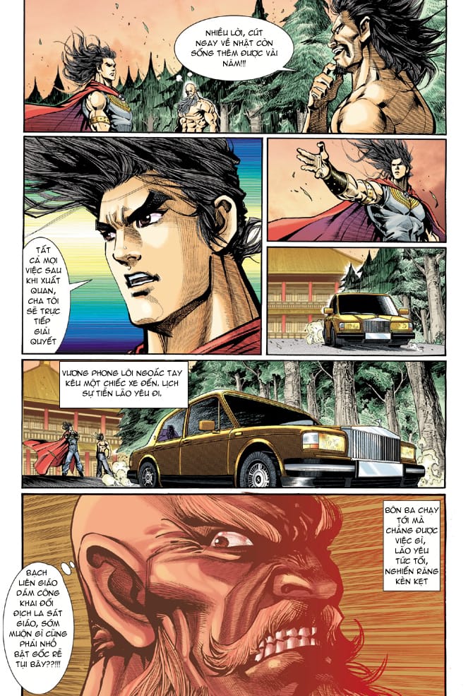 Truyện Tranh Tân Tác Long Hổ Môn trang 4