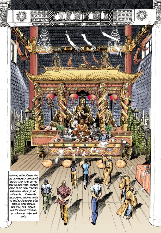 Truyện Tranh Tân Tác Long Hổ Môn trang 4