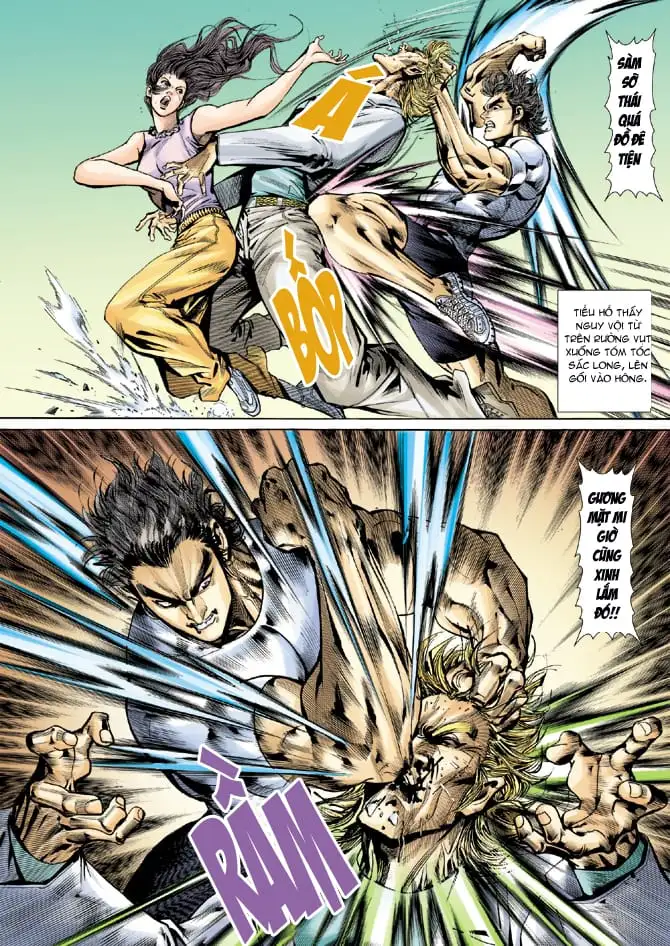 Truyện Tranh Tân Tác Long Hổ Môn trang 4