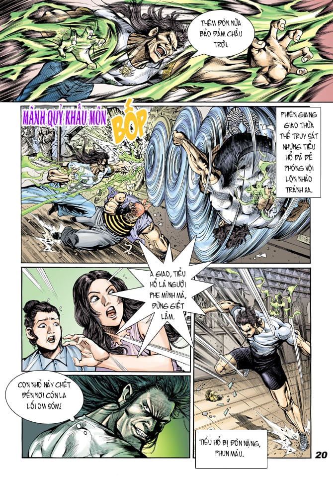 Truyện Tranh Tân Tác Long Hổ Môn trang 4