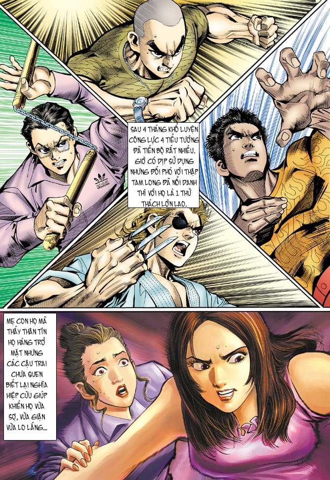 Truyện Tranh Tân Tác Long Hổ Môn trang 4
