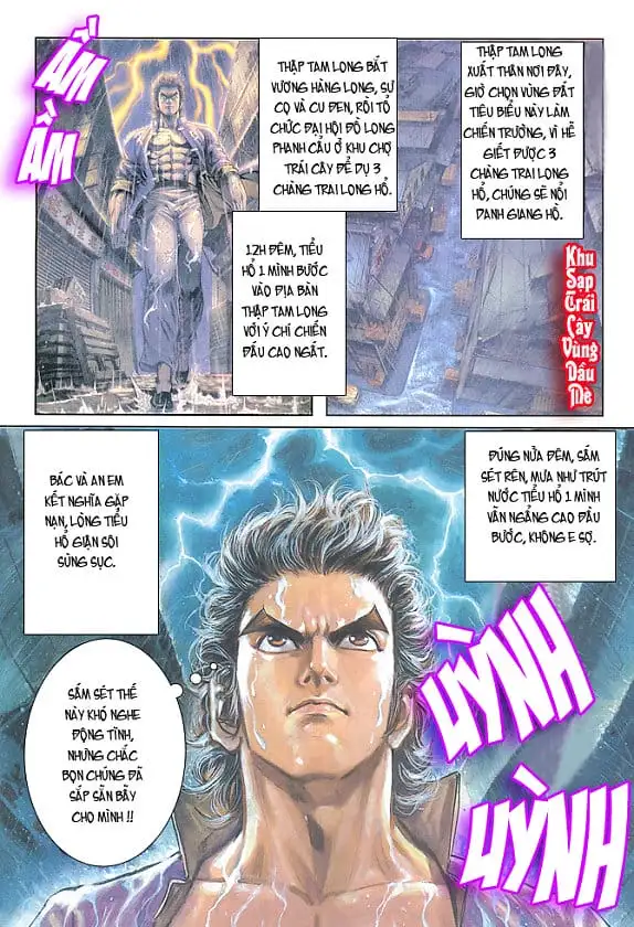 Truyện Tranh Tân Tác Long Hổ Môn trang 4